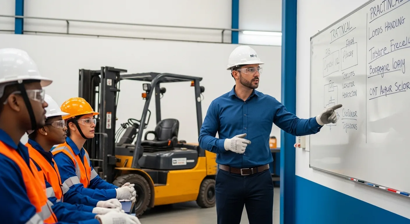 Capacitação para instrutores em Segurança do Trabalho