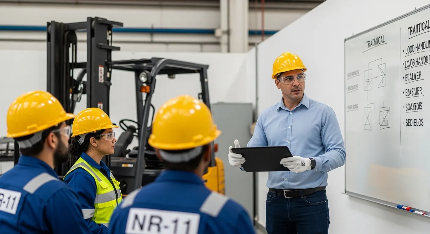 Capacitação técnica para prevenção de acidentes em movimentação
