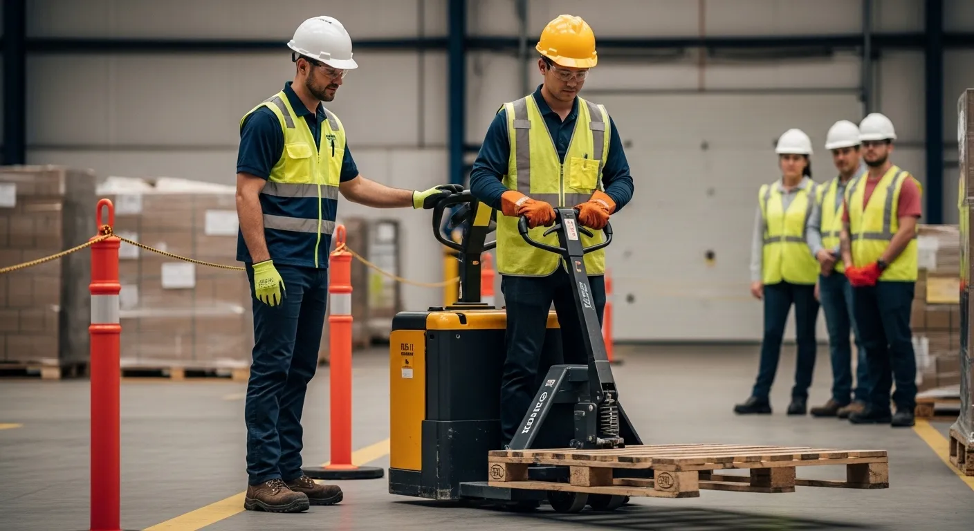 Capacitação em Segurança do Trabalho para Operadores de Transpaleteira