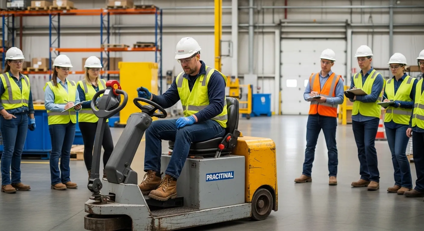 Treinamento conforme NR-11 para Multiplicadores de Rebocador Industrial