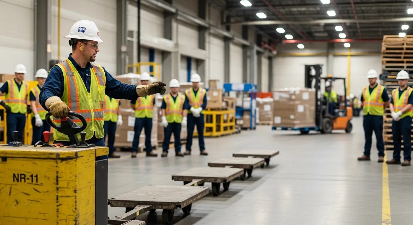 Capacitação profissional em Segurança do Trabalho para rebocadores industriais